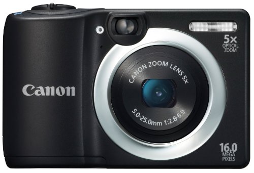 「非常に良い」Canon デジタルカメラ PowerShot A1400 約1600万画素 光学5倍ズーム ブラッ(中古品)