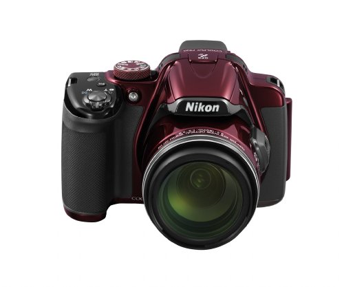 「非常に良い」Nikon デジタルカメラ COOLPIX P520 光学42倍ズーム バリアングル液晶 レッ(中古品)