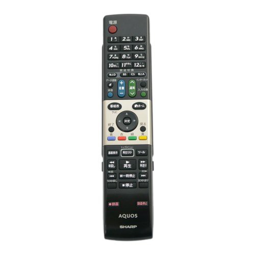 0106380320 RRMCGA863WJSA テレビリモコン シャープ SHARP(中古品)の通販は