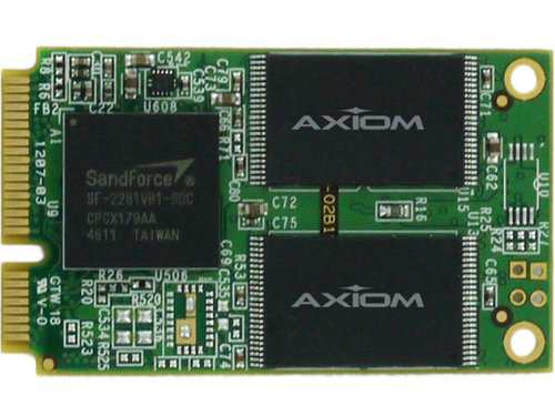 AXIOM 120GB SIGNATURE III SSD - MSATA MO-300 - 6GBPS SATA-III - ASYNC (中古品)