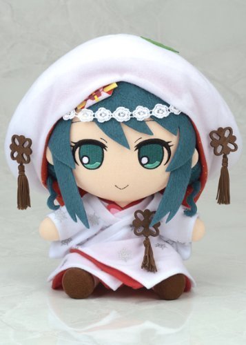「未使用品」雪ミクぬいぐるみ いちご白無垢ver.(中古品)