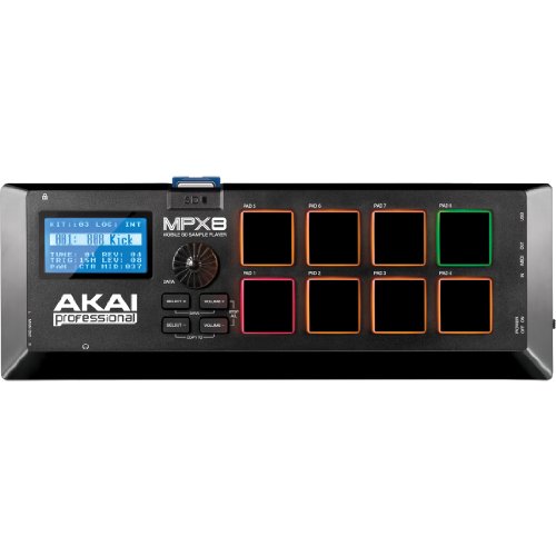 「未使用品」Akai Professional サンプラー 8パッド SDカードスロット MPX8(中古品)