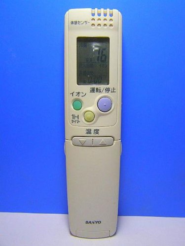 サンヨー エアコンリモコン RCS-SN6(中古品)