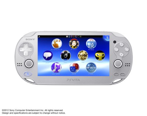 PlayStation Vita Wi-Fiモデル アイス・シルバー(中古品)