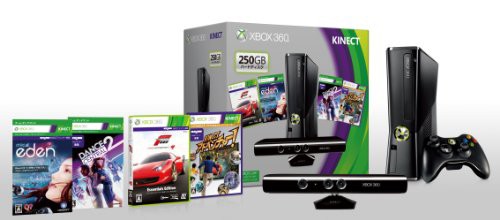☆ Xbox Ver.1.0, DVDプレーヤーセット ☆（Xbox 360 250GB + Kinect 