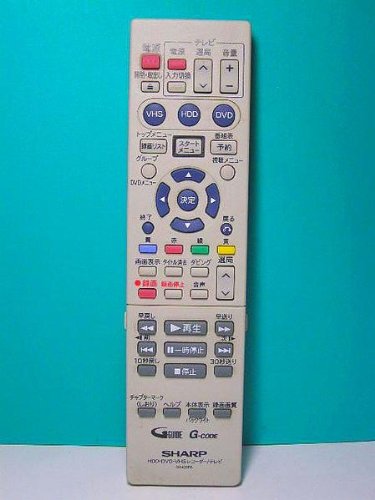 シャープ HDD・DVDリモコン GA429PA(中古品)の通販は
