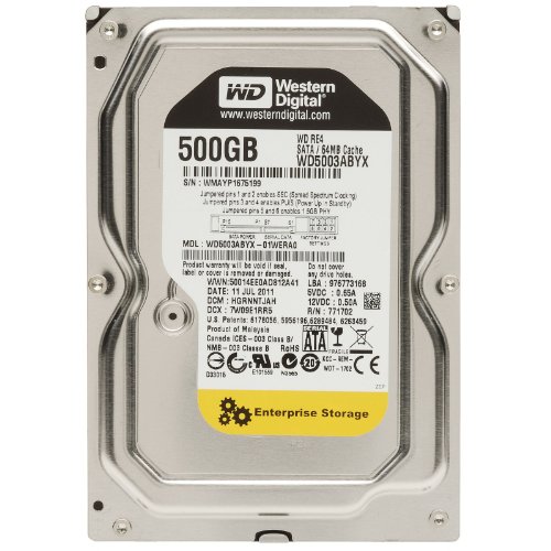 「未使用品」ＷＥＳＴＥＲＮ ＤＩＧＩＴＡＬ/WD5003ABYX/3.5インチハードディスク/500GB(中古品)