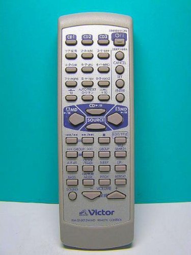 ビクター オーディオリモコン RM-SNXF5WMD(中古品)の通販は 5,280円