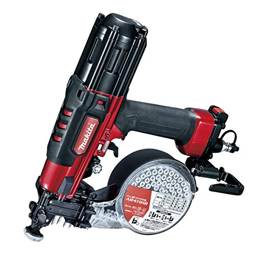 マキタ(Makita) AR411HR 41mm高圧エアビス打ち機(赤)(中古品)