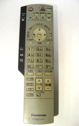 「未使用品」パナソニック TU-MHD6000用純正リモコン EUR7630ZG0(中古品)