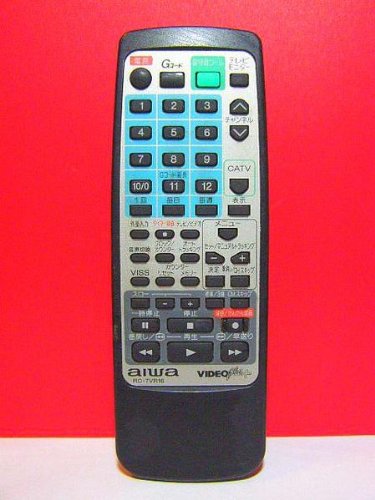 アイワ ビデオリモコン RC-7VR16(中古品)