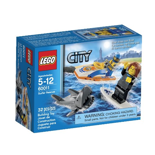 「非常に良い」レゴシティ☆  60011 サーファー救助 Toy Building Set　並行輸入品(中古品)