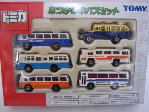 トミカ　なつかしのバスセット(中古品)