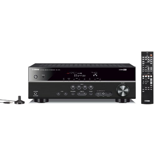 「非常に良い」ヤマハ AVレシーバー 5.1ch ブラック RX-V375(B)(中古品)
