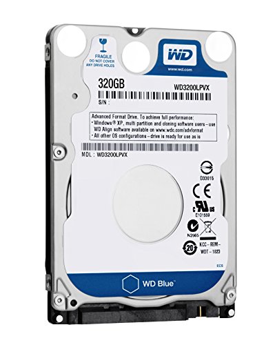 「非常に良い」WD 320 GB 2.5-inch SATA Internal Hard Drive - Blue(中古品)