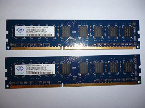 「ほぼ新品」Nanya 2?Gb pc3???10600u Non ECCメモリモジュールnt2gc64b8hc0nf-cg(中古品)