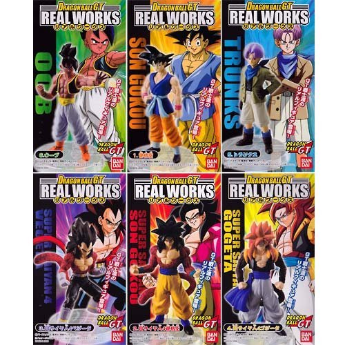 「非常に良い」食玩 ドラゴンボールGT リアルワークス 全6種セット(中古品)