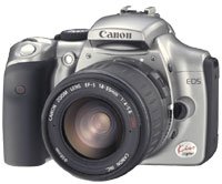 （中古）EOS Kiss Digital シルバー レンズキット(中古品)