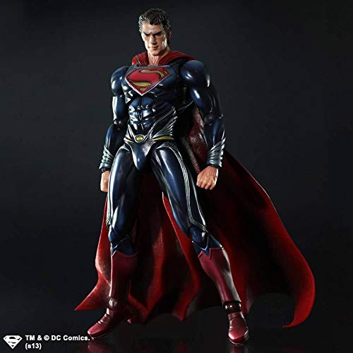 MAN OF STEEL PLAY ARTS改 スーパーマン(PVC塗装済みアクションフィギュア)(中古品)の通販は 99,800円