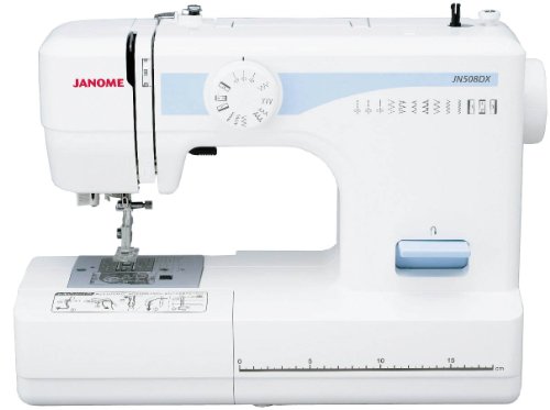 JANOME 電動ミシン 「両手が使えるフットコントローラータイプ」 JN508DX(中古品)