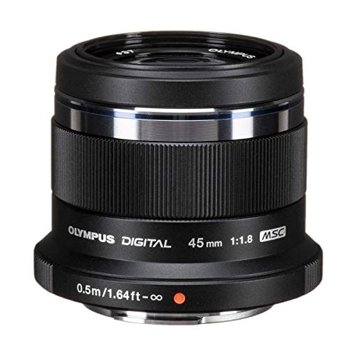 OLYMPUS マイクロフォーサーズ用レンズ 45mm F1.8 ブラック M.ZUIKO DIGITA(中古品)の通販は 45,375円