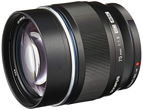 「非常に良い」Olympus M.Zuiko Digital - Telephoto lens - 75 mm - f/1.8 ED - Micro Fo(中古品)
