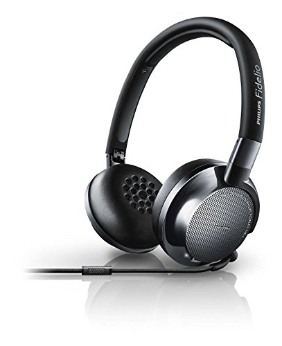 PHILIPS ノイズキャンセリングヘッドホン Fidelioシリーズ 密閉型/オンイヤ(中古品)