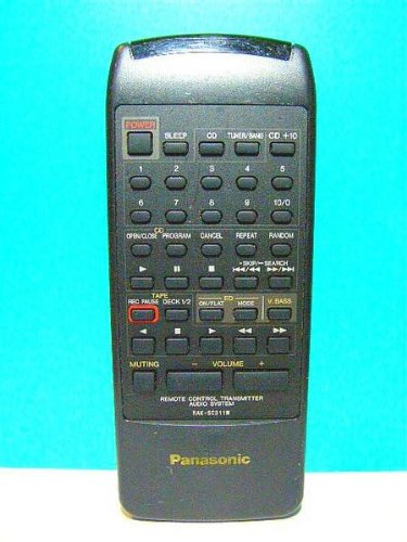 「非常に良い」パナソニック オーディオリモコン RAK-SC311W(中古品) 7,952円