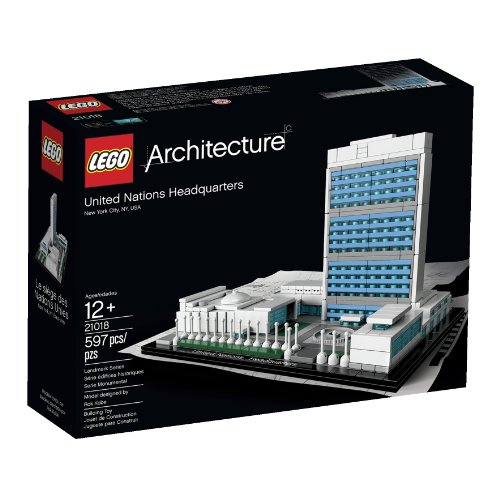「非常に良い」LEGO Architecture 21018 United Nations Headquarters レゴ アーキテキチ (中古品)