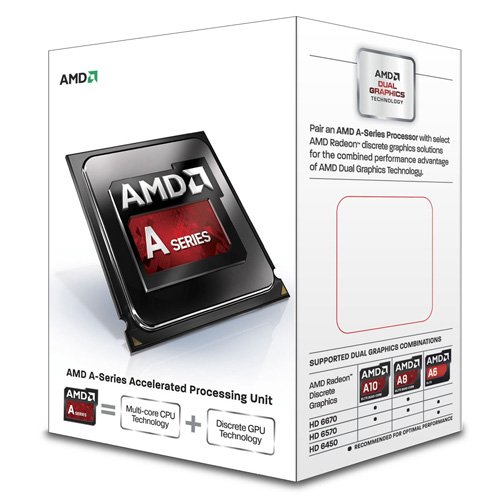 「未使用品」AMD A-Series A8 6500 ソケットFM2 TDP 65W 3.5GHz×4 GPU HD8570D AD6500O(中古品)