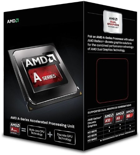 「ほぼ新品」AMD A-Series A6 6400K Black Edition ソケットFM2 TDP 65W 3.9GHz×2 GPU (中古品)