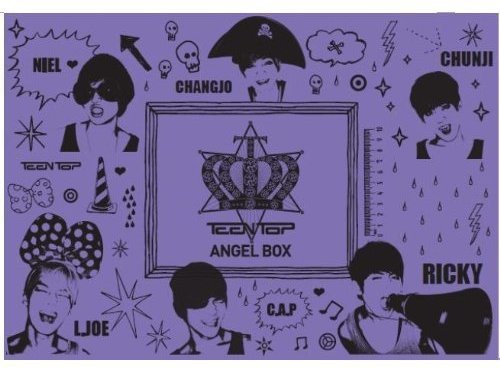 「ほぼ新品」Teen Top Angel Box (写真集 + DVD) (限定版) (韓国盤)(中古品)