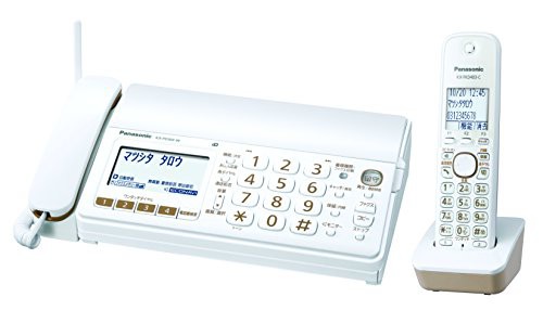 パナソニック おたっくす デジタルコードレスFAX 子機1台付き 1.9GHz DECT (中古品)