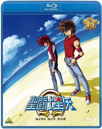 「ほぼ新品」聖闘士星矢Ω 13 (最終巻) [Blu-ray](中古品)