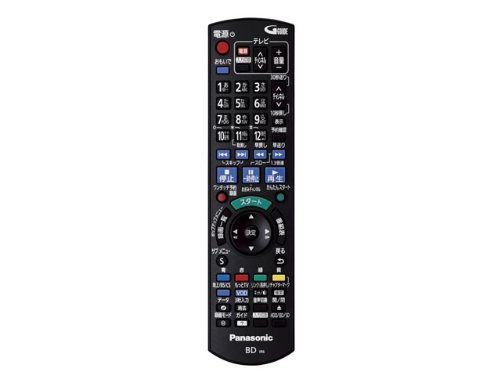 「未使用品」Panasonic ブルーレイディスクレコーダー用リモコン N2QAYB000912(中古品)