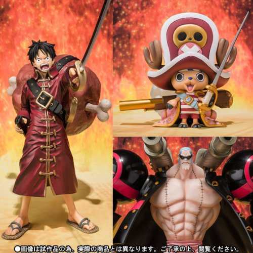 フィギュアーツZERO ONE PIECE　FILM　Z 決戦服Ver.セット（ルフィ・チョッ(中古品)の通販は 104,658円