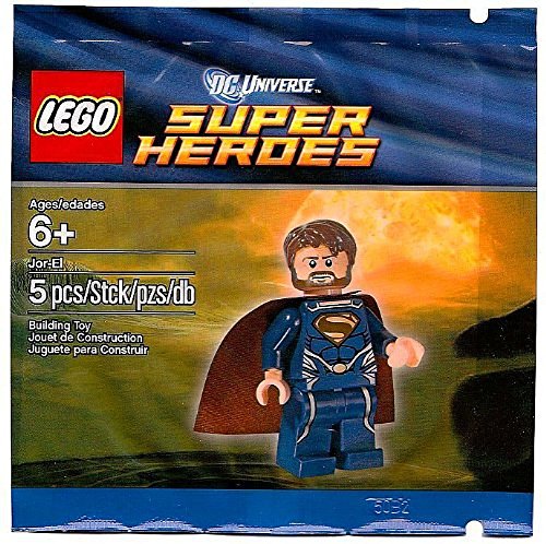 「ほぼ新品」LEGO 5001623 SUPER HEROES Jor-El(中古品)