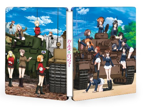 Amazon.co.jp限定 ガールズ＆パンツァー スチールブックケース（オリジ(中古品)