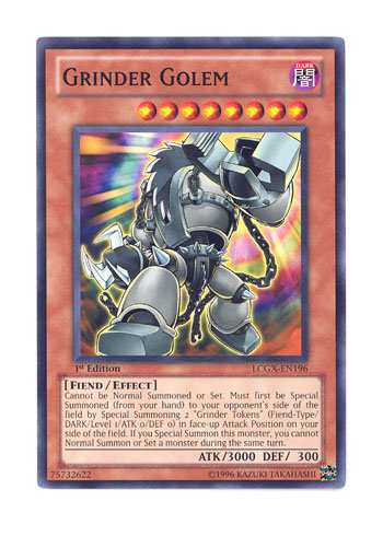 遊戯王 英語版 Lcgx En196 Grinder Golem トーチ ゴーレム ノーマル 1st 中古品 の通販はau Pay マーケット オマツリライフ