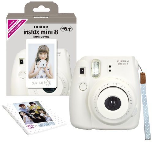 FUJIFILM インスタントカメラ チェキ instax mini 8 ホワイト INS MINI