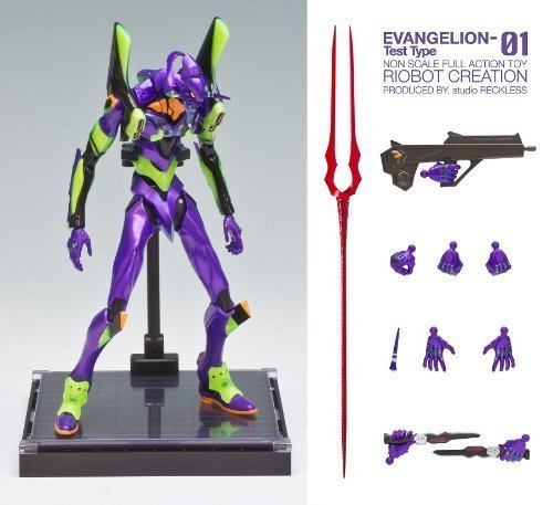 「非常に良い」RIOBOT CREATION エヴァンゲリオン初号機 メタリックカラー(中古品)