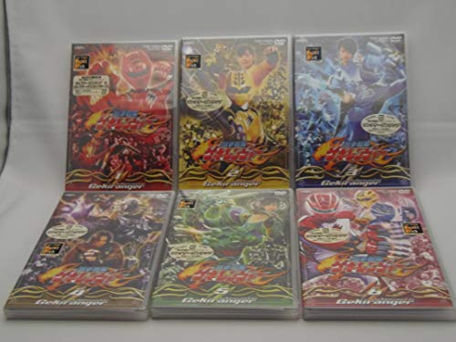 未使用品」獣拳戦隊ゲキレンジャー 全12巻セット [ DVDセット](中古品