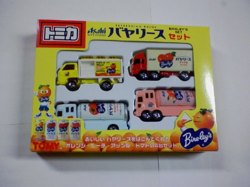 トミカ　　ASAHI バヤリースセット BIRELEY'S SET 4台セット(中古品)