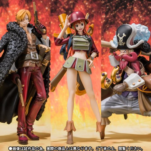 魂ウェブ商店限定 フィギュアーツZERO ONE PIECE　FILM　Z 決戦服Ver.セッ (中古品)
