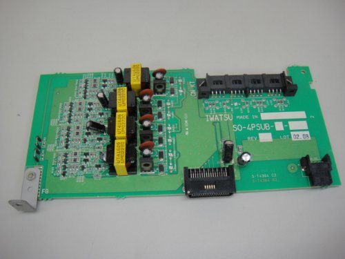 「非常に良い」SO-ICOTB 岩通 SOABLE ソアブル ISDN外線ユニット　ビジネスフォン [オフィ(中古品)