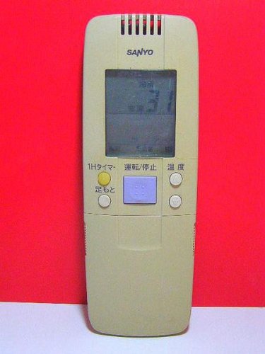 三洋電機 サンヨー エアコンリモコン RCS-GA1(中古品)