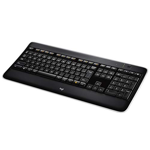 「未使用品」ロジクール ワイヤレス イルミネート キーボード K800t 無線 ワイヤレスキ (中古品)