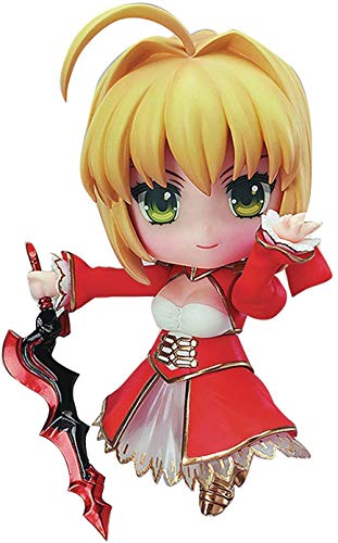 「人並み外れたに好いたらしい」Fate/EXTRA ねんどろいど セイバーエクストラ (ノン規模 ABS&PVCペンキ塗り済(中古品)