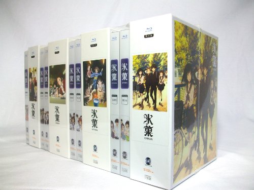 氷菓 Blu-ray 3～11巻 4巻以降収納ケース付き 未開封