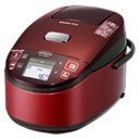 「非常に良い」日立 圧力＆スチームIHジャー炊飯器（5.5合炊き）　レッドHITACHI　真空断 (中古品)